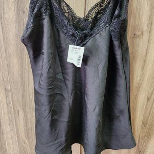 NWT Black Cami Large